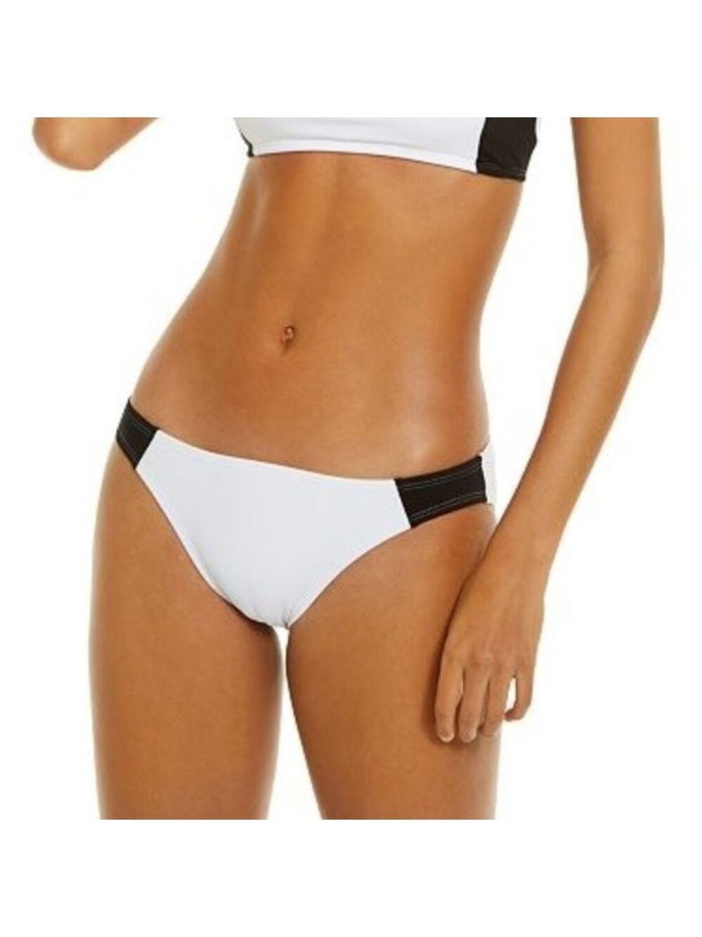 DKNY Logo Scoop Bikini Bottoms